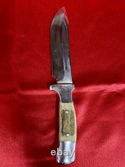 Ruana Knife Model 26 CD Tapered M Stamp With Sheath And Hear The Hammer Book