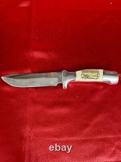 Ruana Knife Model 26 CD Tapered M Stamp With Sheath And Hear The Hammer Book