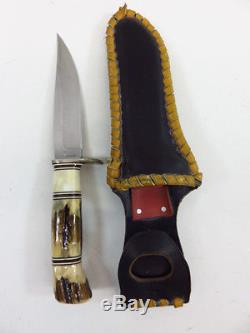 S. Morseth 1981PC 6'' Fixed Blade Hunting Knife HBT