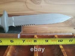 SOG Daggert 2 Knife Satin Blade With Sheath Never USED