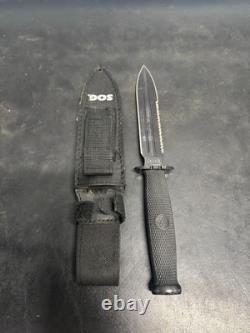SOG Hatchet & Folding Knife Set with Nylon Sheath + Fixed Blade Knife With Cover