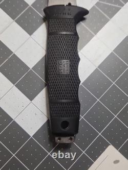 SOG Midnight Tigershark 2.0 Fixed Blade Knife Black No Box Tactical Hunting GUC