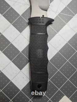 SOG Midnight Tigershark 2.0 Fixed Blade Knife Black No Box Tactical Hunting GUC