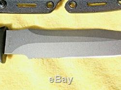 SOG Seal 2000 knife, S37 Seki Japan, Kydex sheath NEVER used. MINT COND