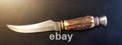 STAG Original Buffalo Skinner Knife Edge Mark Solingen Germany EXCELLENT