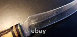 STAG Original Buffalo Skinner Knife Edge Mark Solingen Germany EXCELLENT