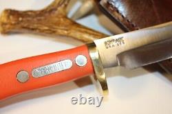 SUPER RARE VTG SCHRADE # 165-DEER HUNTER -S. EDITION Knife and Sheath. USA