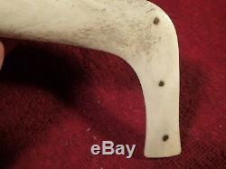 Scarce Nice Vintage Knife Puukko Horne Bone Handle & Sheath Lapland Sami