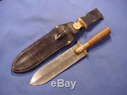 Scarce US Model 1880 US Army Hunting Knife withScabbard bayonet