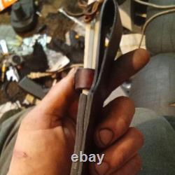 Schrade 1984 Hunting Fixed Blade Knife Stag Handle Stainless with Sheath