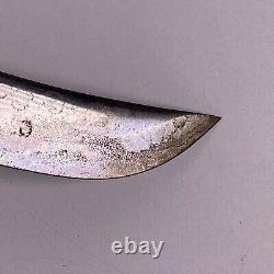 Schrade Old-Timer 165 Fixed Blade Knife WithLeather Sheath Vtg