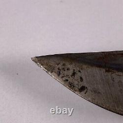 Schrade Old-Timer 165 Fixed Blade Knife WithLeather Sheath Vtg