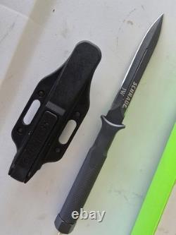 Schrade SCHF21 Drop Forged Knife Double Edge Hollow Handle