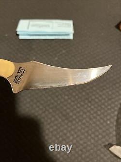 Schrade Sc-502 Sharpfinger USA New In Box Vintage Carbon Steel Fixed Blade Knife