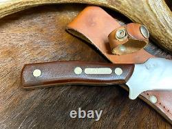 Schrade USA, 15OT Old Timer Sharpfinger Hunting Knife, Delrin Handle, 10 1/2