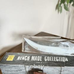 Schrade USA 498S Bench Collection Fixed Blade Hunting Knife 49ers With Sheath NOS