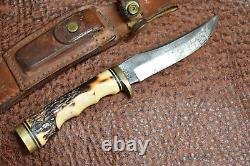 Schrade USA Uncle Henry Golden Spike Fixed Blade Hunting Knife 153uh (18343)