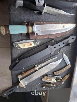 Schrade Vintage Fixed & Folding Knives Bowie Hunting Assorted Handles