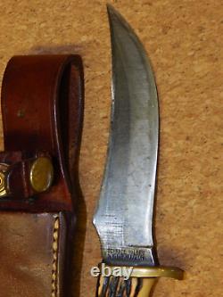 Schrade Walden 172UH USA Knife Vintage 1971-73 Bear Skinner, Hunting Fishing