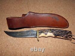 Schrade Walden 172UH USA Knife Vintage 1971-73 Bear Skinner, Hunting Fishing