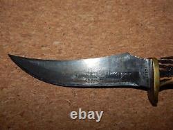 Schrade Walden 172UH USA Knife Vintage 1971-73 Bear Skinner, Hunting Fishing