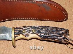 Schrade Walden 172UH USA Knife Vintage 1971-73 Bear Skinner, Hunting Fishing