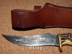 Schrade Walden 172UH USA Knife Vintage 1971-73 Bear Skinner, Hunting Fishing