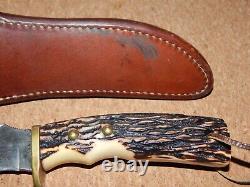 Schrade Walden 172UH USA Knife Vintage 1971-73 Bear Skinner, Hunting Fishing