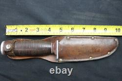 Schrade Walden H-15 knife Hunter Fixed Blade 1945-72 Vintage 74984