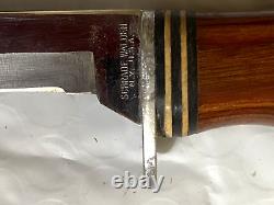 Schrade Walden NY & Ellenville NY 160T 158T 147 ++ Fixed Blade Knives 6 in LOT