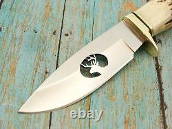 Script B Buck Custom USA 192 Vanguard Stag Deer Hunting Knife Knives Tools