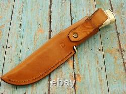 Script B Buck Custom USA 192 Vanguard Stag Deer Hunting Knife Knives Tools