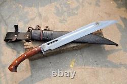 Seax Sword-18 inches long Blade Hand forged sword-Tempered-sharpen-Ready to use