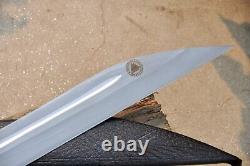 Seax Sword-18 inches long Blade Hand forged sword-Tempered-sharpen-Ready to use