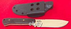 Shadow Tech Gear 2 Survive Bushcraft Fixed Blade Knife, Carbon Fiber Sheath