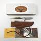 Silver Stag Knife D2 Point Series Sharp Forest Stag Handle MIB Fixed SF3.75PT