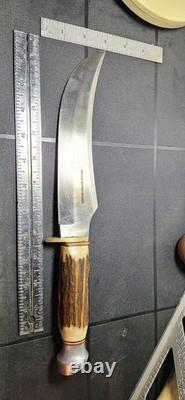 Soligen Cutlery B. Svoboda Original Buffalo Skinner Knife