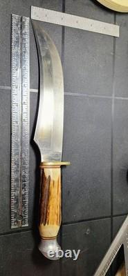 Soligen Cutlery B. Svoboda Original Buffalo Skinner Knife