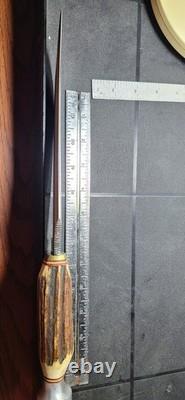 Soligen Cutlery B. Svoboda Original Buffalo Skinner Knife