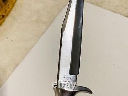 Solingen Fixed Blade Hunting Knife / Stag