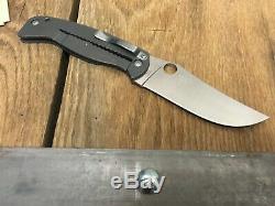 Spyderco Farid Mehr K2 Frame Lock Knife (4.5 Satin) C185TIP