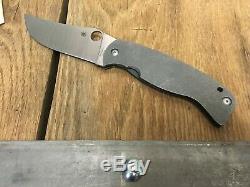 Spyderco Farid Mehr K2 Frame Lock Knife (4.5 Satin) C185TIP