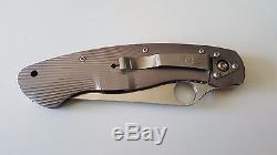 Spyderco Military Model Titanium PlainEdge Knife