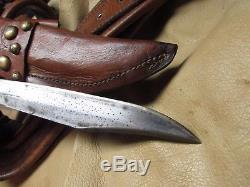 Stag Bowie Knife, Hunting Knife, SASS Cowboy, Colt Single Action Display