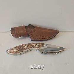 Stunning Buck Wilde Bill Cody 196 Mini Alpha Hunter Knife Never Used 12/250