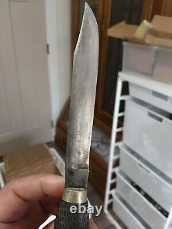 Super Rare WM Read And Sons Boston. Thistle Top Fighting/Hunting Knife