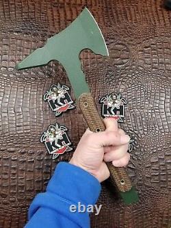 Swamp Rat Knife Works Crash Axe Hawk Busse Kin Discontinued Tomahawk