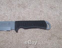 TOPS Air Wolfe Knife With USA Nylon Tactical Sheath Molle Belt Loop #Q-063