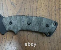 TOPS Knives Steel Eagle 107E Partial Seration Fixed Blade Tactical Hunting Knife