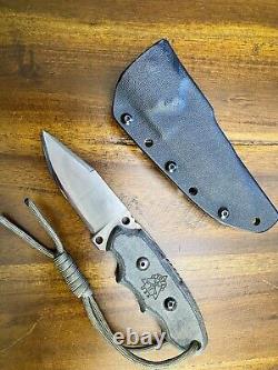 TOPS Tracker Scout Knife Fixed Blade Tactical Survival Hunting Knife Modified